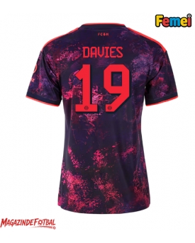 Bayern Munich Alphonso Davies #19 Tricou Fotbal Replică 2026-27 Femei Treilea Bayern Munich Alphonso Davies #19 Tricou Fotbal Replică 2026-27 Femei Treilea